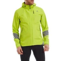 Altura Nightvision Typhoon Waterproof Men's Jacket - Lime -CycloPro Shop AL22MCY3NV 54239