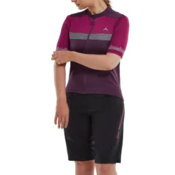 Altura Nightvision Women's Short Sleeve Jersey - Purple -CycloPro Shop AL25WNVIS2 51431