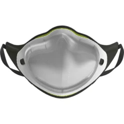 AirPop Active Face Mask - Black/Yellow -CycloPro Shop APOP43348 4