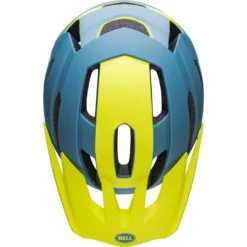 Bell 4forty Air MIPS MTB Helmet - Matt Blue/Hi-Viz -CycloPro Shop BEH4FOAMMATBLUHI VIZ 5