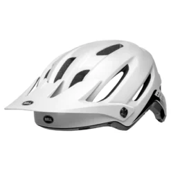 Bell 4Forty MTB Helmet - Cliffhanger Gloss/Matte White/Black -CycloPro Shop BEH4FOCLIFFHANGERGLSMA 2