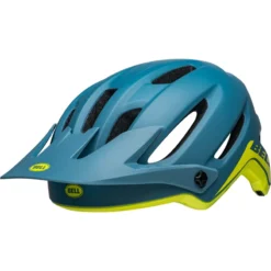Bell 4forty MIPS MTB Helmet - Blue/Hi-Viz -CycloPro Shop BEH4FOMMATGLSBLUHI 4