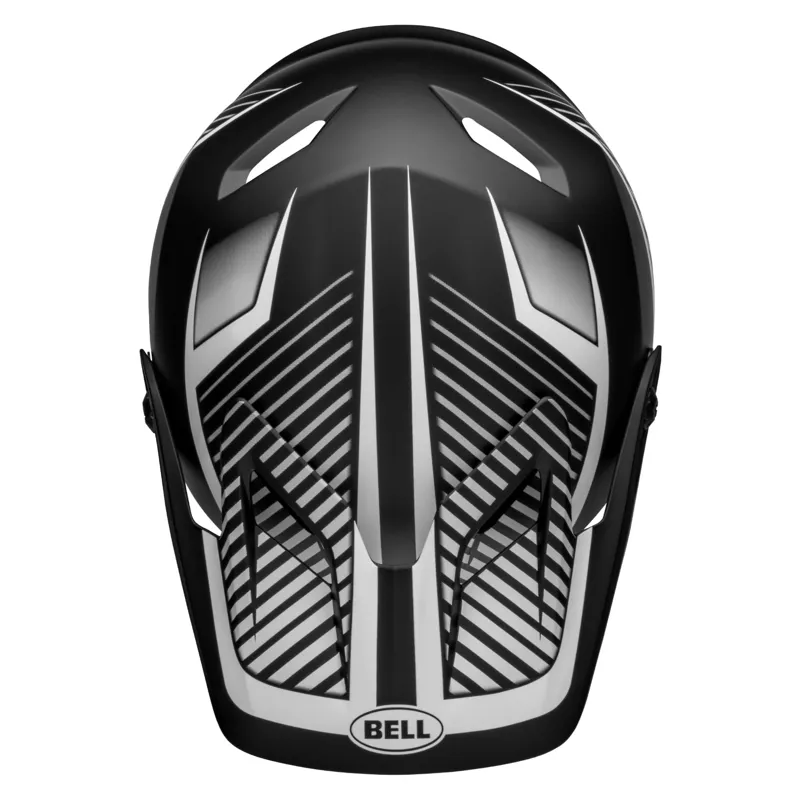 Bell Transfer Mtb Full Face Helmet - Matt Black/White 9 Bell Transfer Mtb Full Face Helmet - Matt Black/White - Image 7