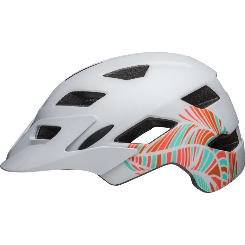 Bell Sidetrack Youth Helmet - 50-57cm - Matt White 7 Bell Sidetrack Youth Helmet - 50-57cm - Matt White - Image 5