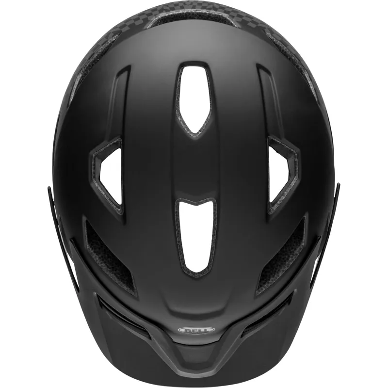 Bell Sidetrack Child Helmet - 47-54cm - Wavy Checks/Matte Black 6 Bell Sidetrack Child Helmet - 47-54cm - Wavy Checks/Matte Black - Image 4