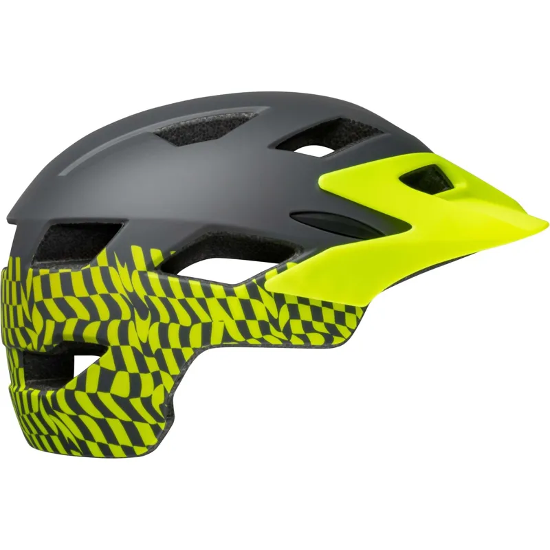 Bell Sidetrack Child Helmet - 47-54cm - Wavy Checks/Retina Sear 17 Bell Sidetrack Child Helmet - 47-54cm - Wavy Checks/Retina Sear - Image 15