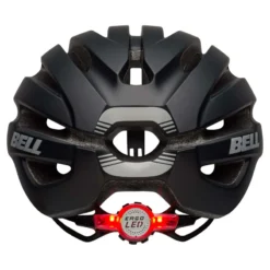 Bell Avenue LED Road Helmet - Matte/Gloss Black -CycloPro Shop BEHAVELMATGLSBLK6