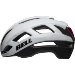 Bell Falcon XR LED Mips Road Helmet - White/Black -CycloPro Shop BEHFAXRLEDM 58681 01