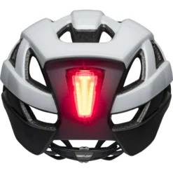 Bell Falcon XR LED Mips Road Helmet - White/Black -CycloPro Shop BEHFAXRLEDM 58681 02