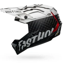 Bell Full-10 Spherical MIPS Full Face Helmet - White/Black Fasthouse -CycloPro Shop BEHFUL10SPH 58705 02