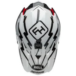 Bell Full-10 Spherical MIPS Full Face Helmet - White/Black Fasthouse -CycloPro Shop BEHFUL10SPH 58705 06