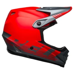 Bell Full-9 Fusion Mips Full Face Helmet - Louver Grey/Red -CycloPro Shop BEHFUL9FLOUVERMATGRYRE 4