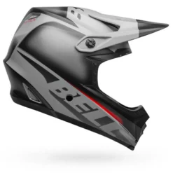 Bell Full-9 Fusion Mips Full Face Helmet - Black/Grey/Crimson -CycloPro Shop BEHFUL9FMATBLKCRI 2