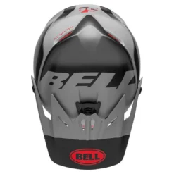 Bell Full-9 Fusion Mips Full Face Helmet - Black/Grey/Crimson -CycloPro Shop BEHFUL9FMATBLKCRI 3