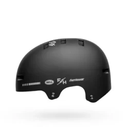 Bell Local BMX/Skate Helmet - Matte Black/White Fasthouse -CycloPro Shop BEHLOCMATBLKFA2 2
