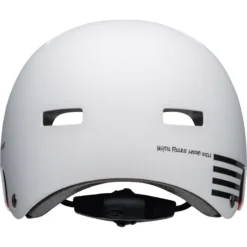 Bell Local BMX Helmet - Matt White -CycloPro Shop BEHLOCMATWHT 3