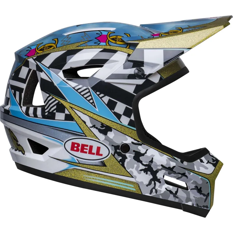 Bell Sanction 2 DLX Mips Full Face Helmet -Caiden 24 Gloss Black/White 6 Bell Sanction 2 DLX Mips Full Face Helmet -Caiden 24 Gloss Black/White - Image 4