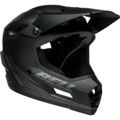 Bell Sanction 2 DLX Mips Full Face Helmet - Alpine Black -CycloPro Shop BEHSANC2M 60567 04