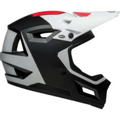 Bell Sanction 2 DLX Mips Full Face Helmet - Deft Black/White 12 Bell Sanction 2 DLX Mips Full Face Helmet - Deft Black/White -CycloPro Shop BEHSANC2M 60568 03