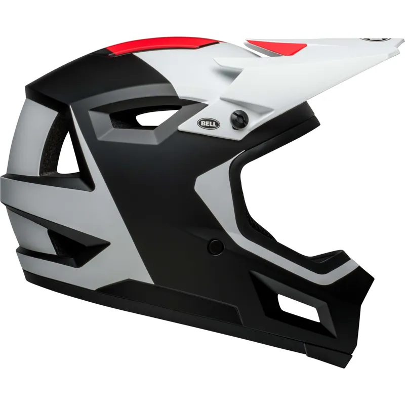 Bell Sanction 2 DLX Mips Full Face Helmet - Deft Black/White 4 Bell Sanction 2 DLX Mips Full Face Helmet - Deft Black/White - Image 2
