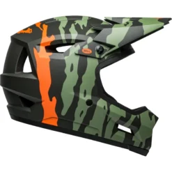 Bell Sanction 2 DLX Mips Full Face Helmet - Ravine Green/Orange 18 Bell Sanction 2 DLX Mips Full Face Helmet - Ravine Green/Orange -CycloPro Shop BEHSANC2M 60570 03