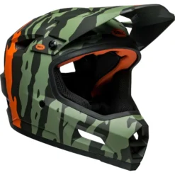 Bell Sanction 2 DLX Mips Full Face Helmet - Ravine Green/Orange 16 Bell Sanction 2 DLX Mips Full Face Helmet - Ravine Green/Orange -CycloPro Shop BEHSANC2M 60570 04