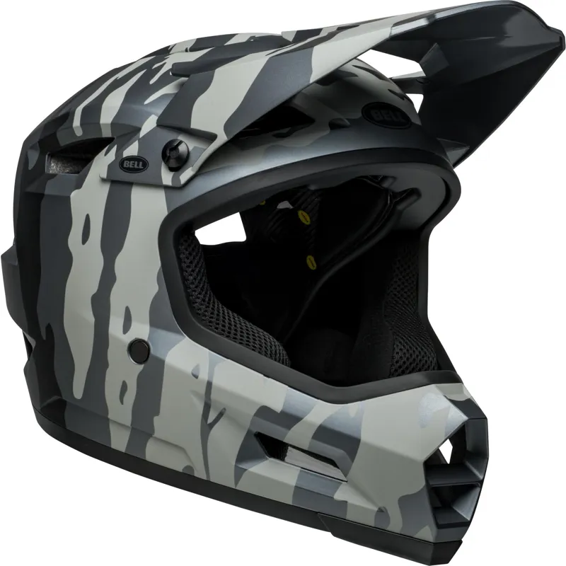 Bell Sanction 2 DLX Mips Full Face Helmet - Ravine Grey/Black 9 Bell Sanction 2 DLX Mips Full Face Helmet - Ravine Grey/Black - Image 7