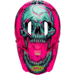 Bell Sanction 2 DLX Mips Full Face Helmet - Bonehead Pink