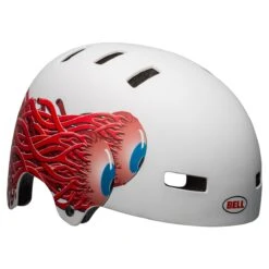 Bell Span Youth BMX/Skate Helmet - Matte Bright Blue 21 Bell Span Youth BMX/Skate Helmet - Matte Bright Blue -CycloPro Shop BEHSPAEYESMATWHT 1