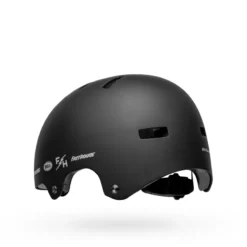 Bell Span Youth BMX/Skate Helmet - Matte Black/White Fasthouse -CycloPro Shop BEHSPAMATBLKFA3