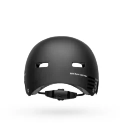 Bell Span Youth BMX/Skate Helmet - Matte Black/White Fasthouse -CycloPro Shop BEHSPAMATBLKFA4