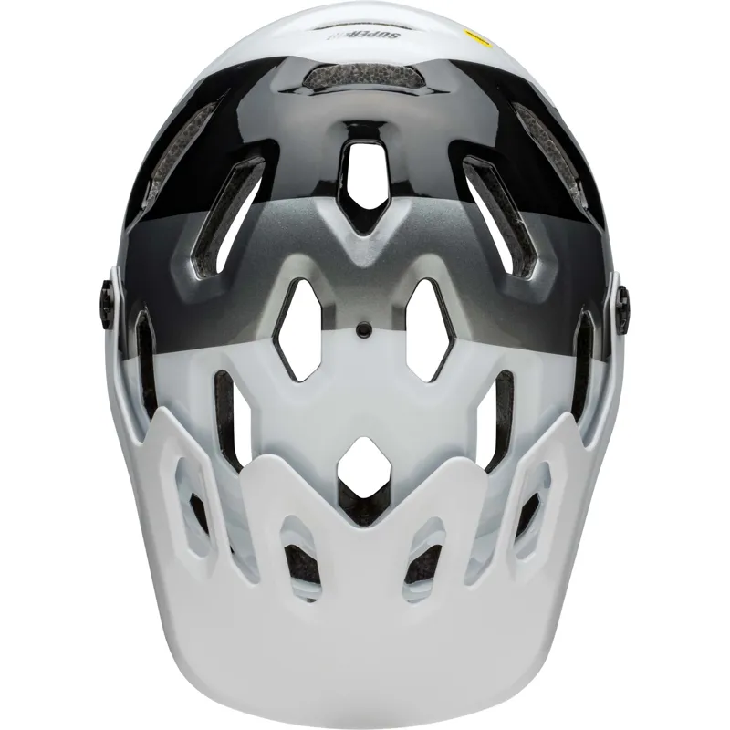 Bell Super 3R MIPS Full Face Helmet - White/Black 7 Bell Super 3R MIPS Full Face Helmet - White/Black - Image 5