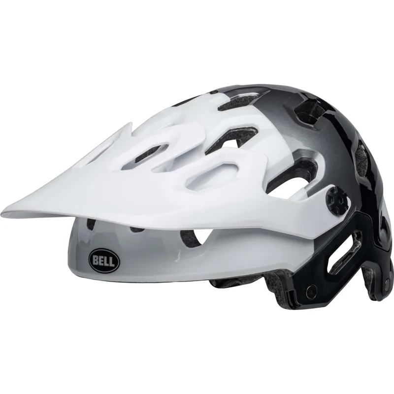 Bell Super 3R MIPS Full Face Helmet - White/Black 10 Bell Super 3R MIPS Full Face Helmet - White/Black - Image 8