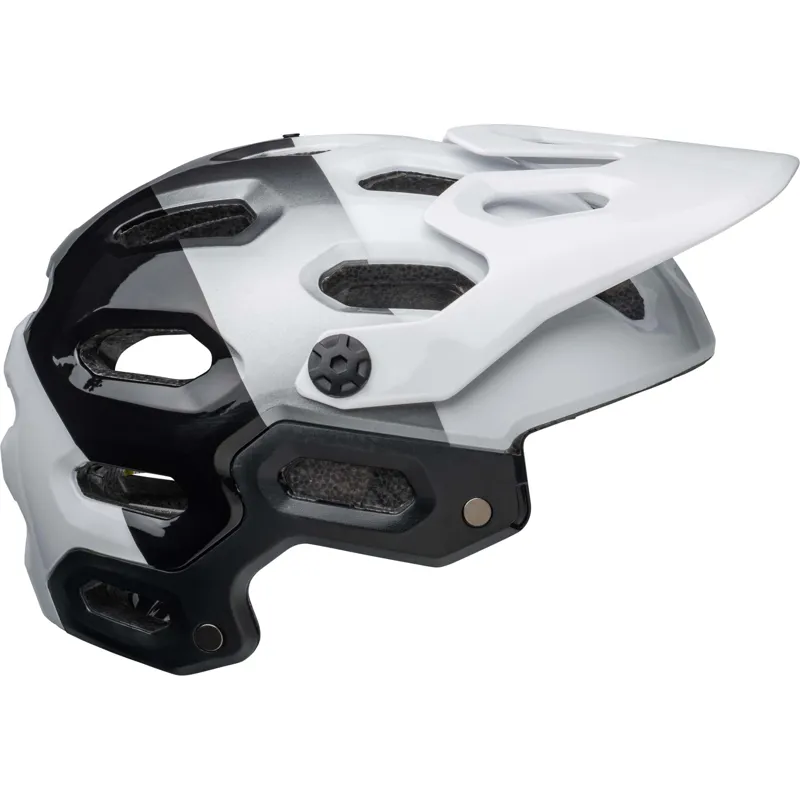 Bell Super 3R MIPS Full Face Helmet - White/Black 5 Bell Super 3R MIPS Full Face Helmet - White/Black - Image 3