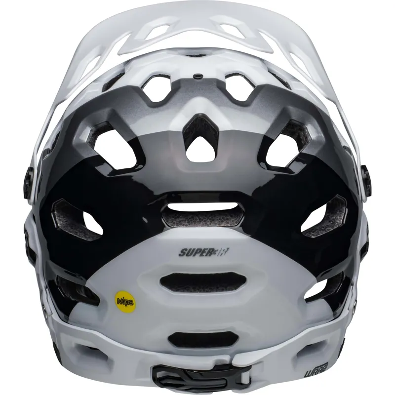 Bell Super 3R MIPS Full Face Helmet - White/Black 6 Bell Super 3R MIPS Full Face Helmet - White/Black - Image 4