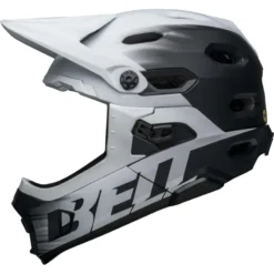 Bell Super DH MIPS Full Face Helmet - Matt Black/White -CycloPro Shop BEHSUDHMATBLK 7