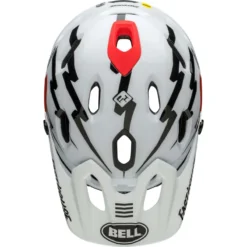 Bell Super DH MIPS Full Face Helmet - Matt/Gloss Black/White 17 Bell Super DH MIPS Full Face Helmet - Matt/Gloss Black/White -CycloPro Shop BEHSUDHMATGLSBLKWH 6