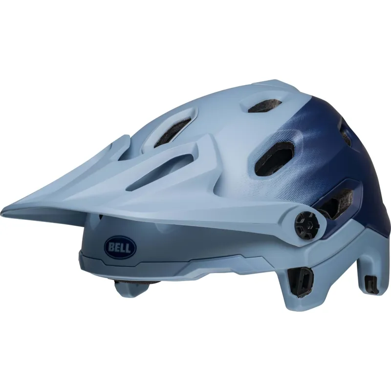 Bell Super DH MIPS Full Face Helmet - Matt Light Blue/Navy 5 Bell Super DH MIPS Full Face Helmet - Matt Light Blue/Navy - Image 3