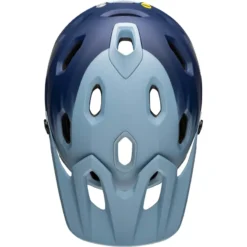 Bell Super DH MIPS Full Face Helmet - Matt Light Blue/Navy