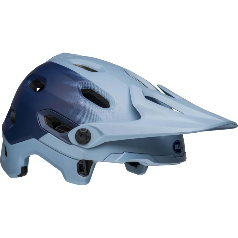 Bell Super DH MIPS Full Face Helmet - Matt Light Blue/Navy 8 Bell Super DH MIPS Full Face Helmet - Matt Light Blue/Navy - Image 6