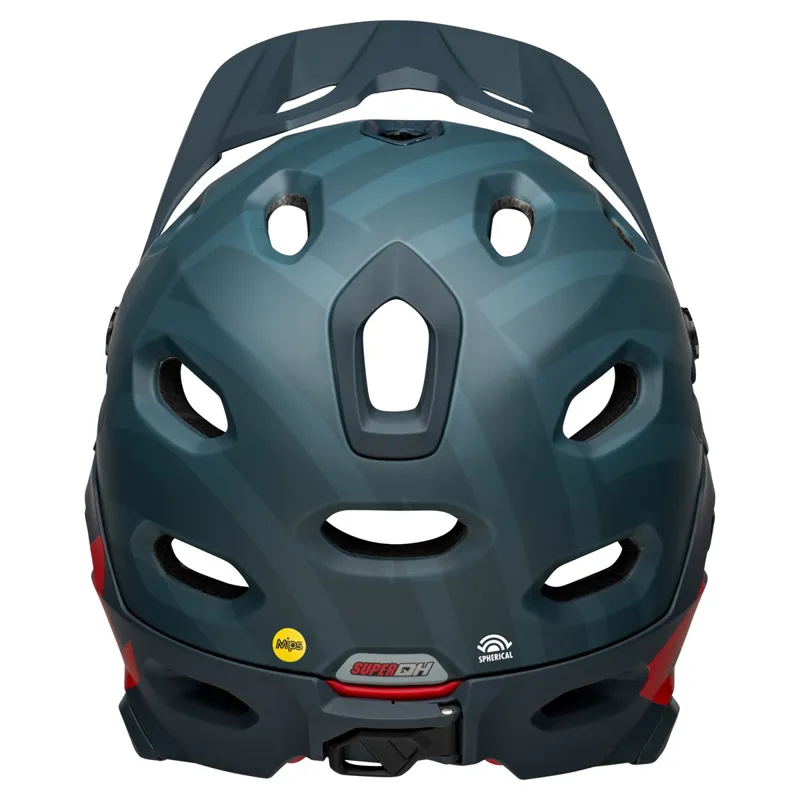 Bell Super DH MIPS Full Face MTB Helmet - Prime Blue/Crimson 13 Bell Super DH MIPS Full Face MTB Helmet - Prime Blue/Crimson - Image 11