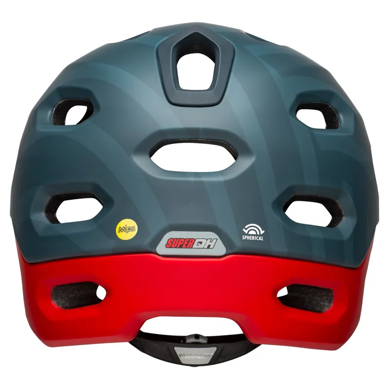 Bell Super DH MIPS Full Face MTB Helmet - Prime Blue/Crimson 3 Bell Super DH MIPS Full Face MTB Helmet - Prime Blue/Crimson