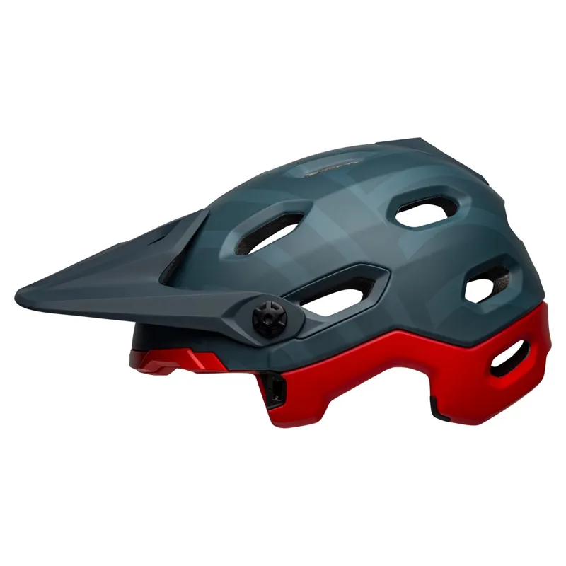 Bell Super DH MIPS Full Face MTB Helmet - Prime Blue/Crimson 4 Bell Super DH MIPS Full Face MTB Helmet - Prime Blue/Crimson - Image 2