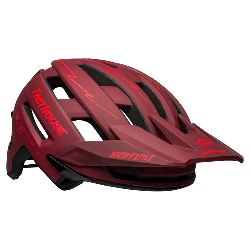 Bell Super Air Mips MTB Helmet - Fasthouse Red/Black 7 Bell Super Air Mips MTB Helmet - Fasthouse Red/Black - Image 5