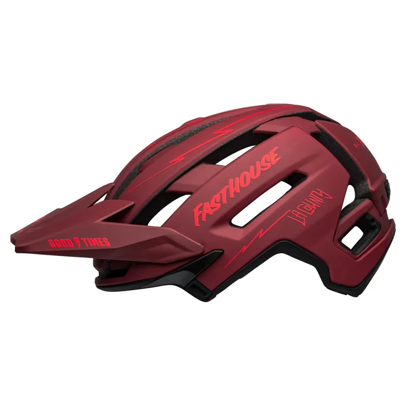 Bell Super Air Mips MTB Helmet - Fasthouse Red/Black 3 Bell Super Air Mips MTB Helmet - Fasthouse Red/Black