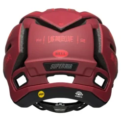 Bell Super Air Mips MTB Helmet - Fasthouse Red/Black 20 Bell Super Air Mips MTB Helmet - Fasthouse Red/Black -CycloPro Shop BEHSUPAIRFASTHOUSEMATRED 3