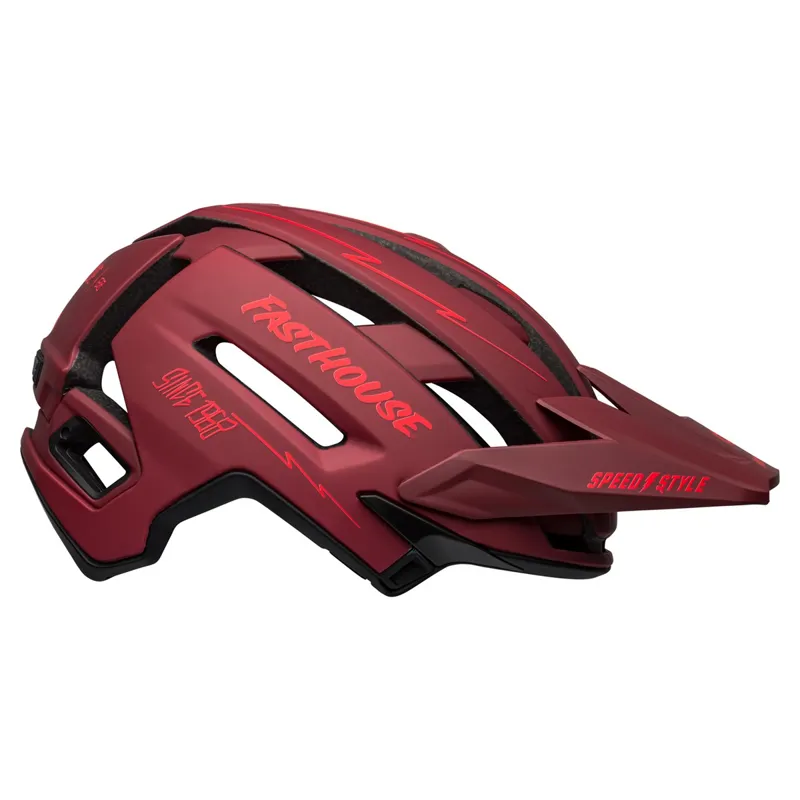 Bell Super Air Mips MTB Helmet - Fasthouse Red/Black 11 Bell Super Air Mips MTB Helmet - Fasthouse Red/Black - Image 9