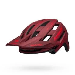Bell Super Air Mips MTB Helmet - Fasthouse Black/White -CycloPro Shop BEHSUPAIRFASTHOUSEMATRED 5 1