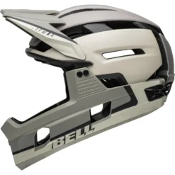 Bell Super Air R Mips Full Face Helmet - Matte Cement Grey -CycloPro Shop BEHSUPAIRRMATCEMENTGRY2 2
