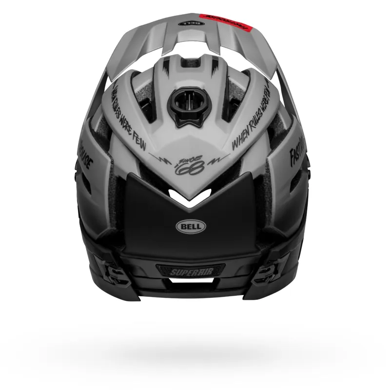 Bell Super Air R Mips Full Face Helmet - Matte/Gloss Grey/Black Fasthouse 12 Bell Super Air R Mips Full Face Helmet - Matte/Gloss Grey/Black Fasthouse - Image 10